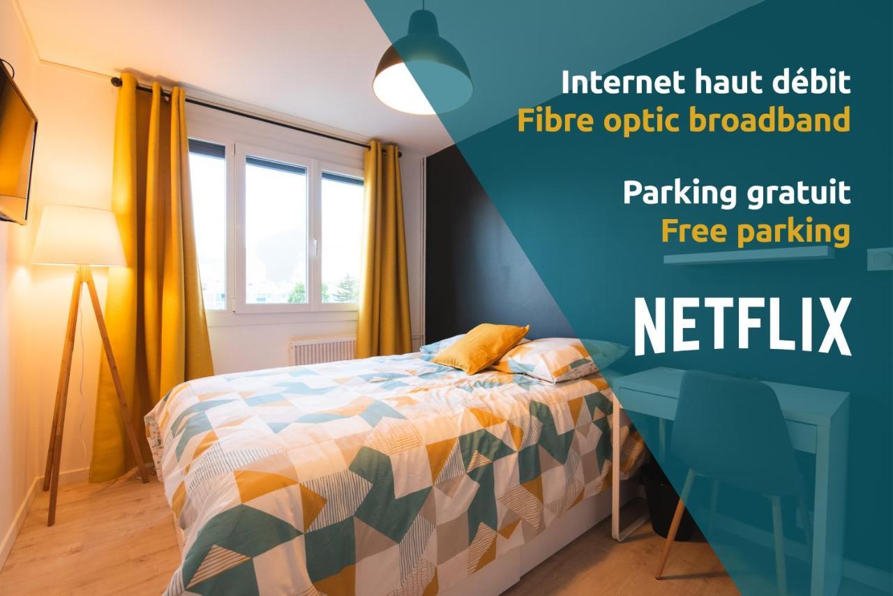 Les Chambres Du Vercors - Parking Free Fibre Netflix Fontaine  Luaran gambar